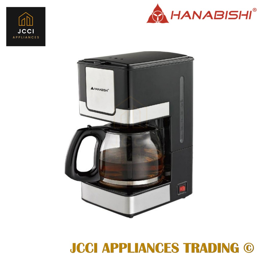 Hanabishi Coffee Maker 10 to 12 cups capacity Stainless Steel Non