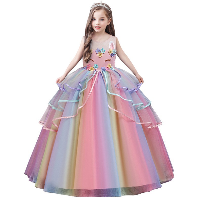 Unicorn dress outlet for 7th birthday