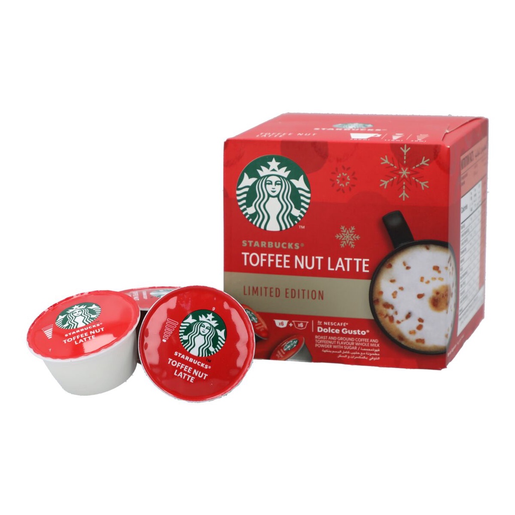 STARBUCKS by Nescafe Dolce Gusto Coffee Capsules / Coffee Pods Toffee