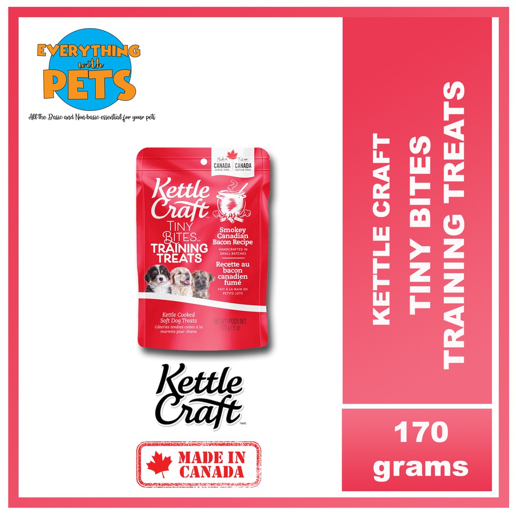 Dog Treats (For Adults 1yr old & Up) Kettle Craft Tiny Bites Smokey