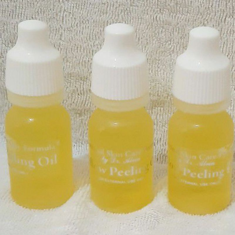 The ORIGINAL Yellow Peeling Oil Doctor Alvin 15 ml. | Shopee Philippines