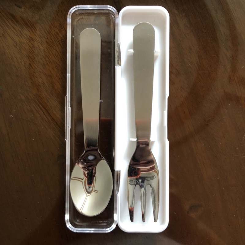 MINISO KIDS CUTLERY SET SPOON AND FORK Kutsara tinidor pambata MAKAPAL STAINLESS STEEL TPTS