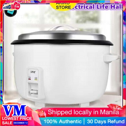 8L non-stick rice cooker commercial canteen large rice cooker hotel ...