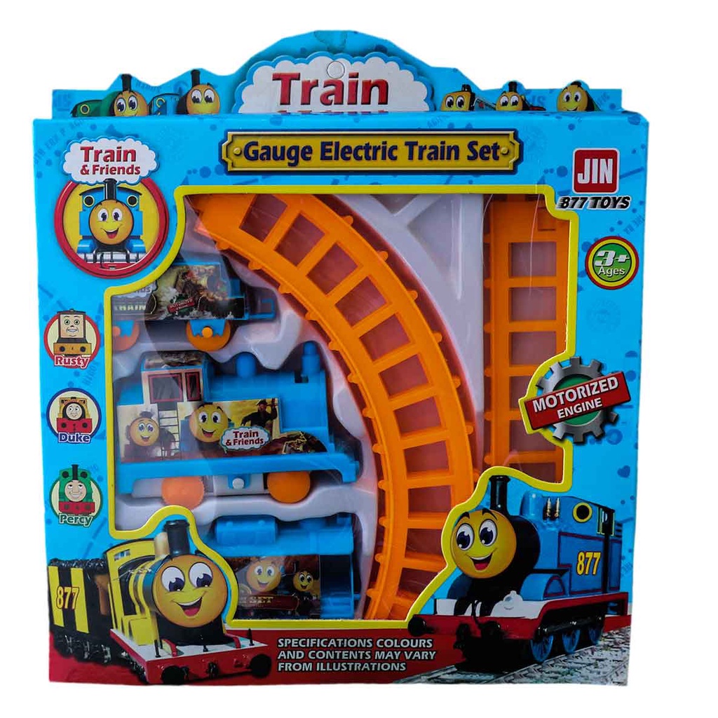 Electric store train gauges