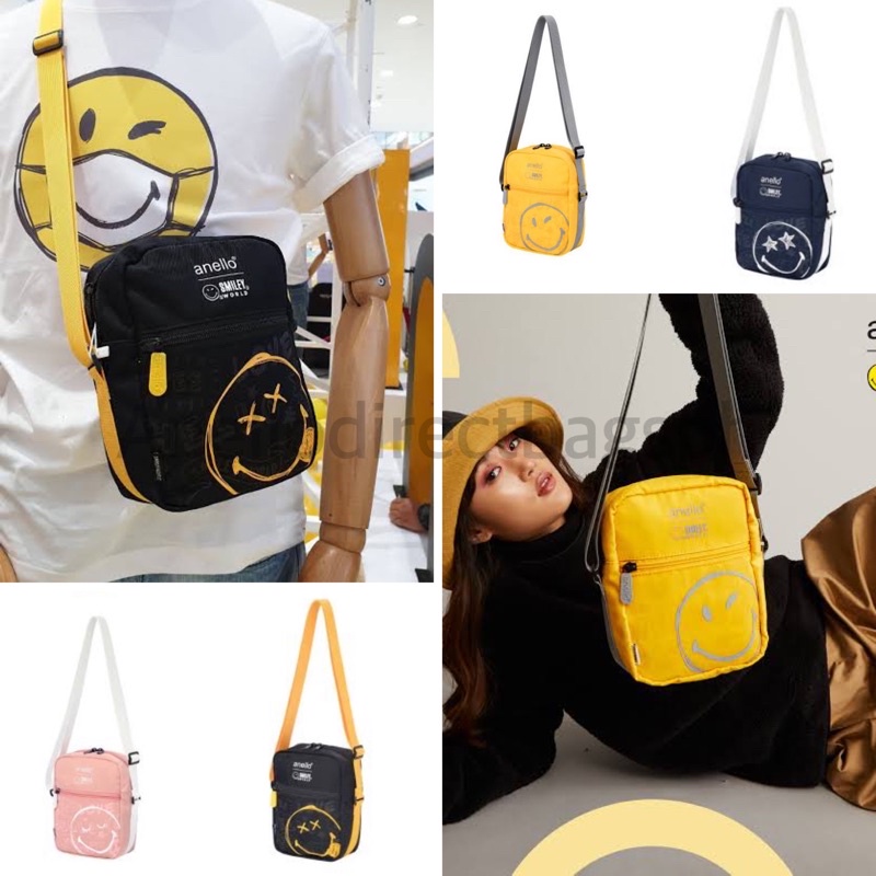 Smiley sling bag deals