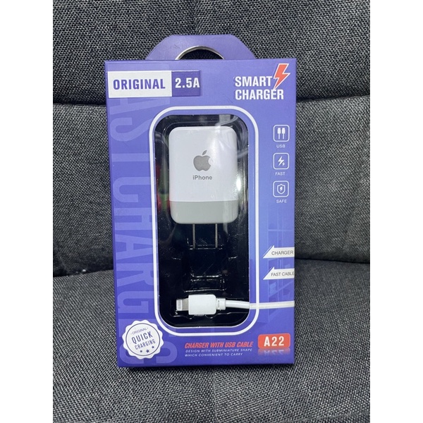 a22 iOS charger fast charger | Shopee Philippines