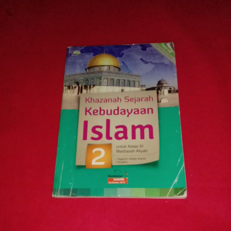 The Book Khazanah History Of Islamic Culture For Class Xi Madrasah ...