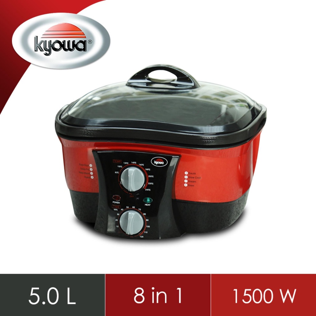 Kyowa Multi Cooker 5.0L (Red) KW3800 _f8 Shopee Philippines