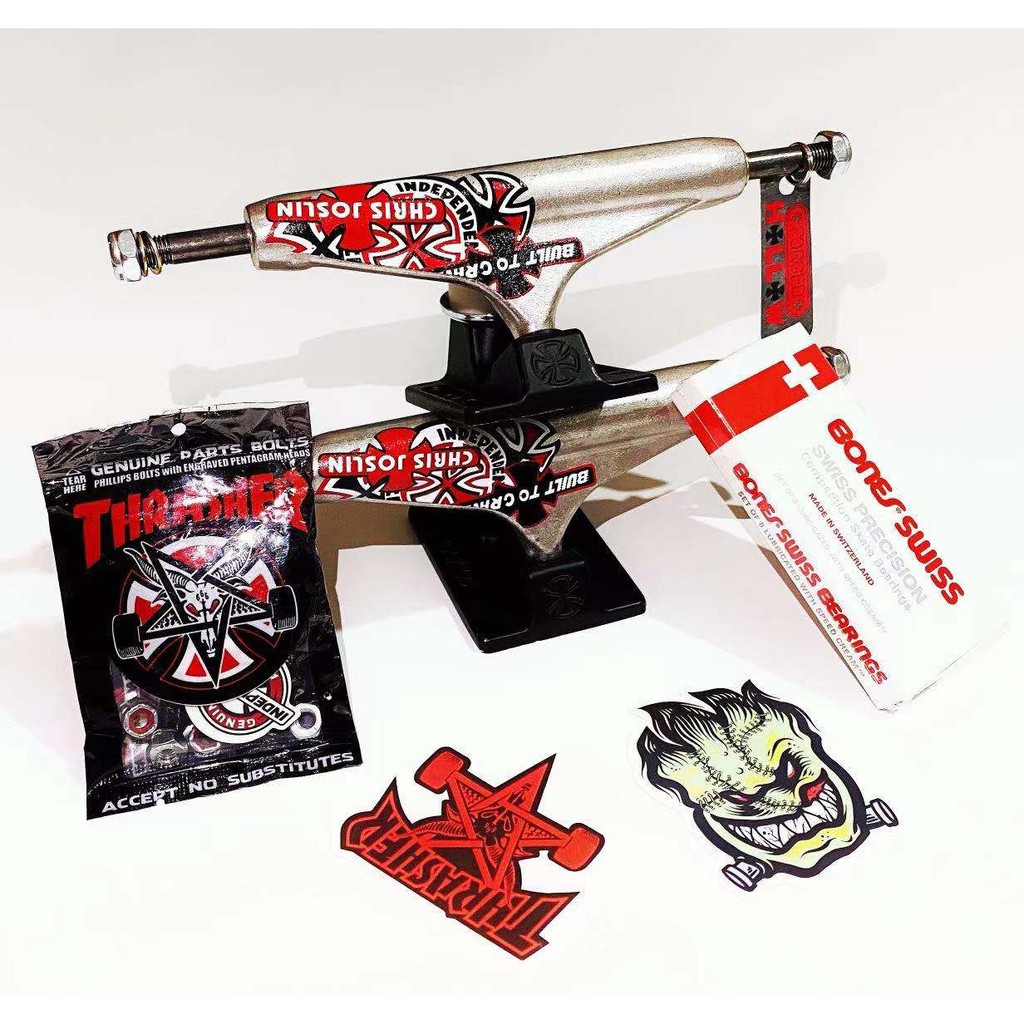 SKATEBOARD×INDEPENDENT×SPITFIRE Trucks Skateboard Spitfire Formula 4 INDEPENDENT Skateboard