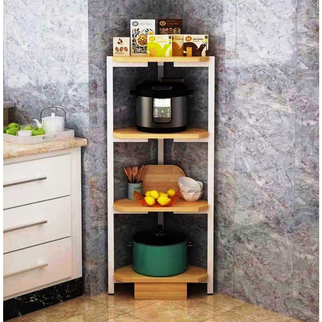 Kitchen corner shelf organizer rack Shopee Philippines