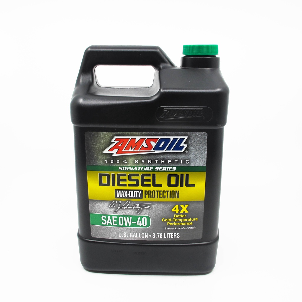 AMSOIL 0W40 Diesel Max Duty Engine Oil Fully Synthetic (1 Gallon