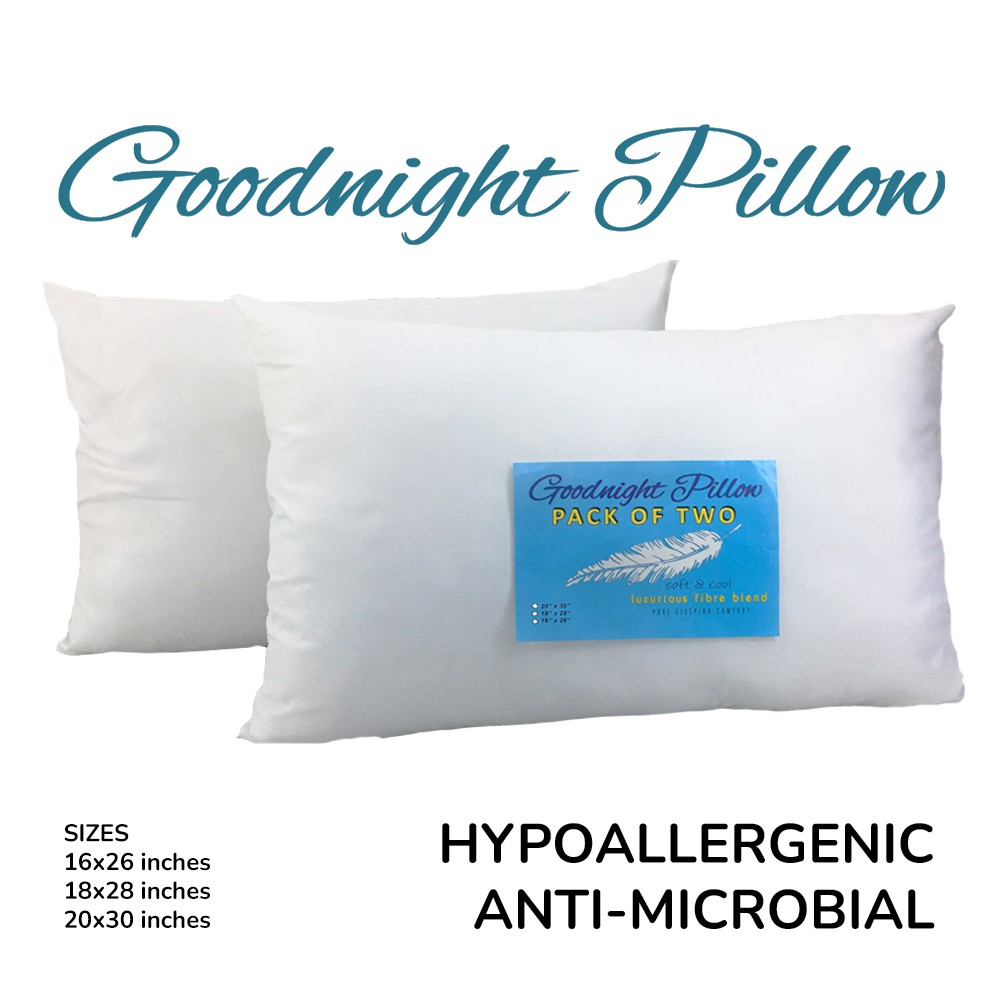 Good night pillow sale