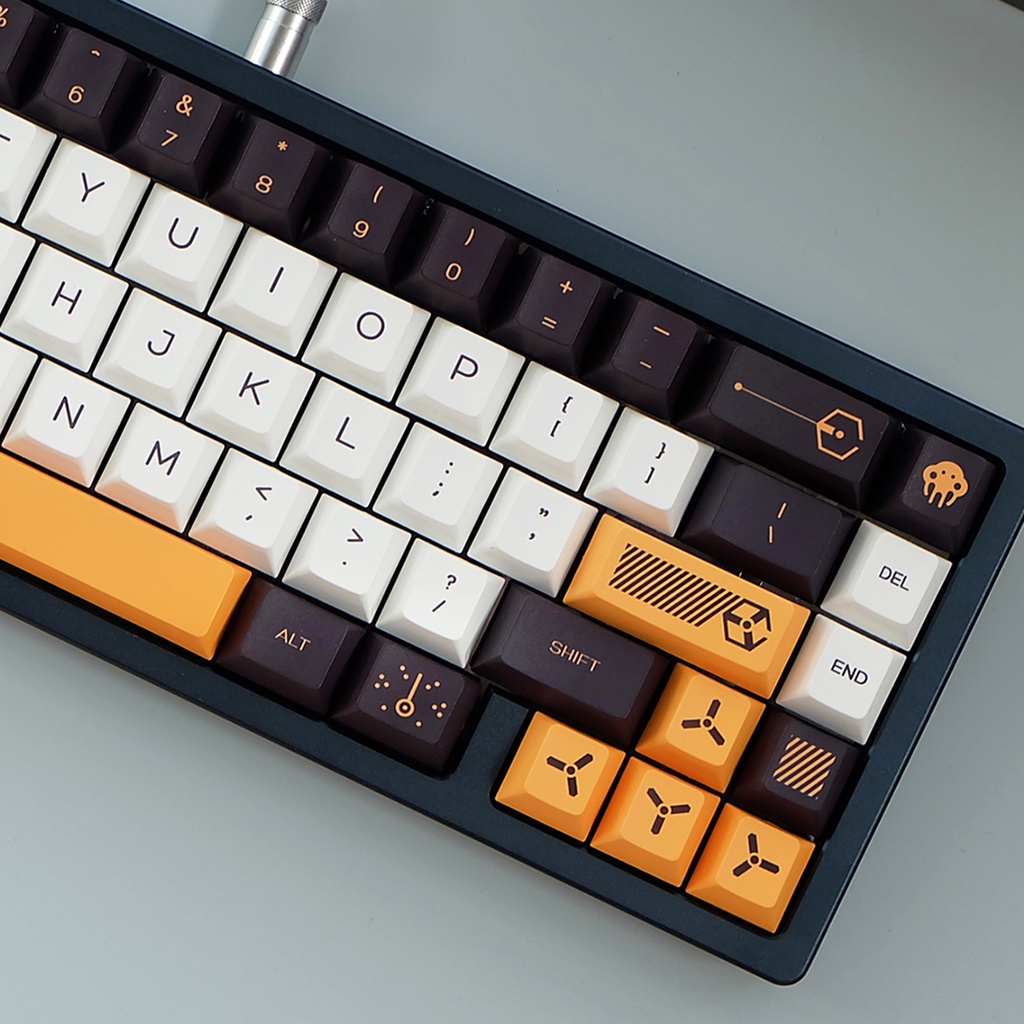 PBT keycap Cherry Profile 140 Keys Dye Sublimation ANSI Layout Keycap