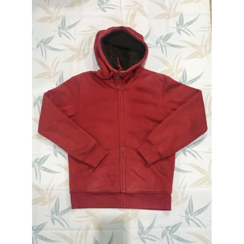 Uniqlo red outlet parka