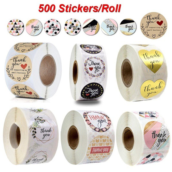 COD Handmade Thank You Stickers TY sticker Label Philippine Based (38 ...