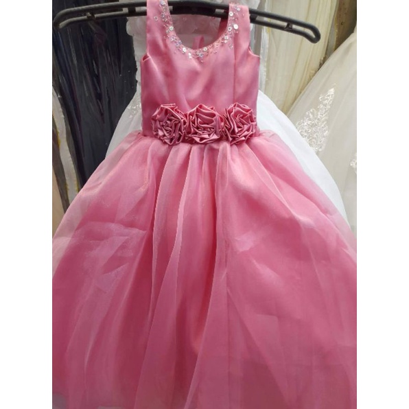 Old rose dress for hotsell flower girl