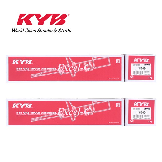 KYB Gas Shock Absorber Front For Mitsubishi Montero Sport Di-D