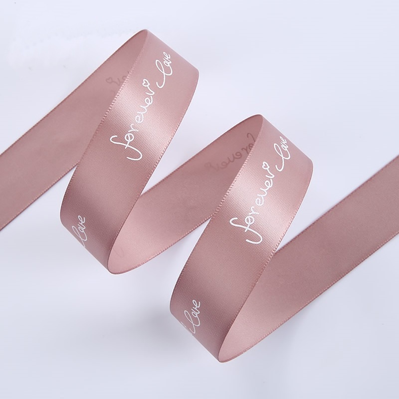 Ribbon Forever Love 25mm（sold per meter） | Shopee Philippines