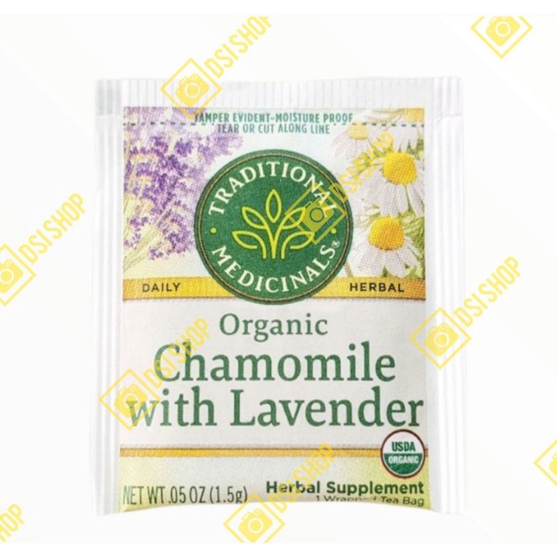 Organic Chamomile with Lavender Tea by Traditional Medicinals ( 1