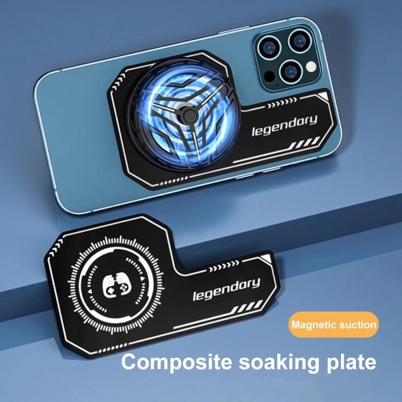 Universal Mobile Phone Cooler Magnetic Sticker/ Heat Sink Composite ...