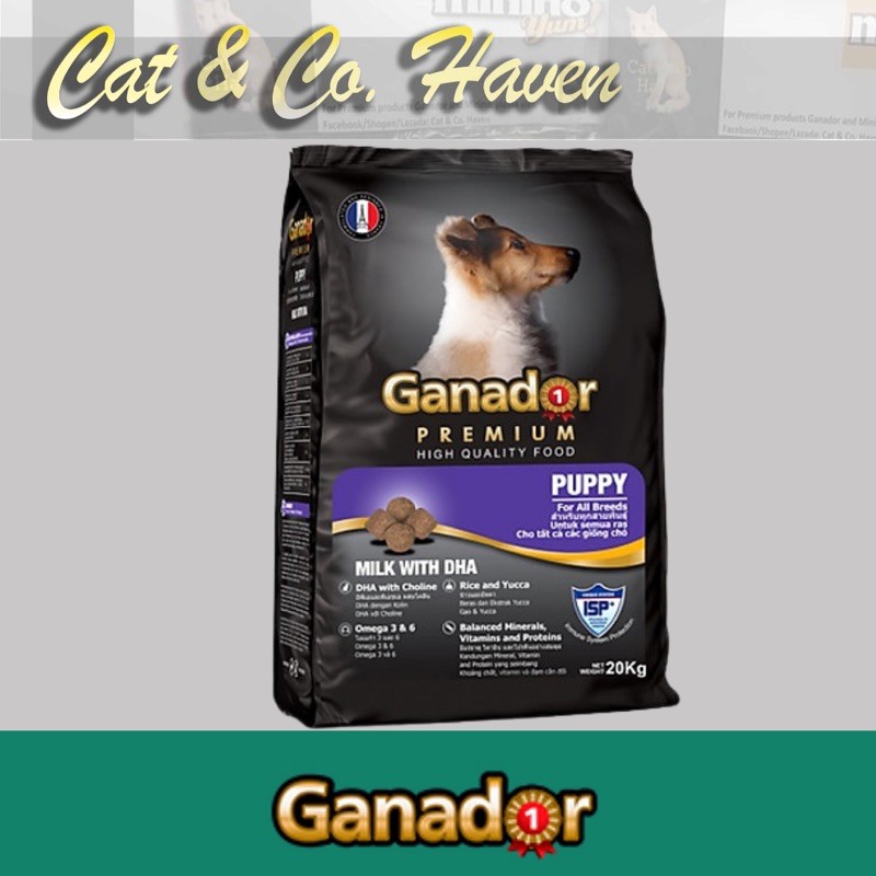 Ganador dog food outlet company