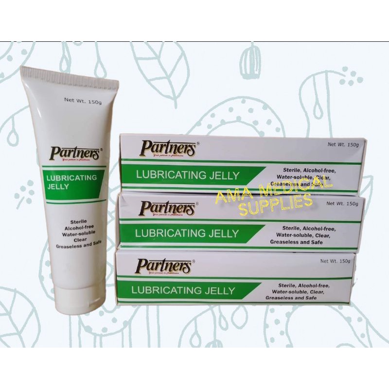 Partners Lubricating Jelly (150g) Shopee Philippines