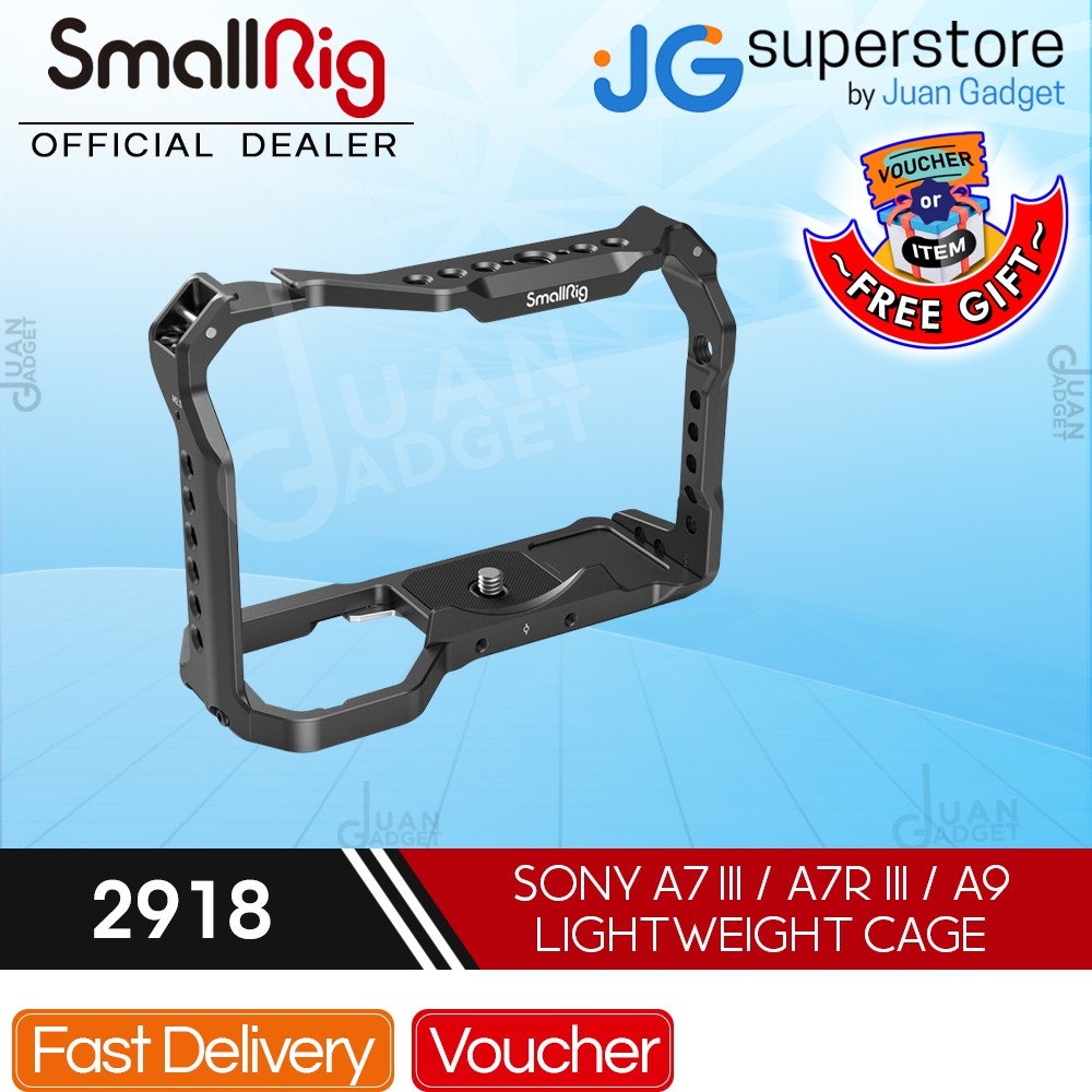 SMALLRIG Cage Légère Pour Sony A7 III / A7R III / A9 – Protection & Montages Pro