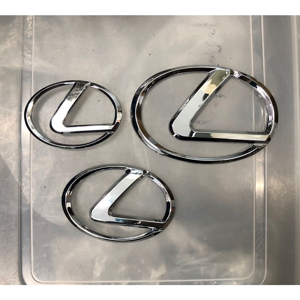 Lexus Toyota Chrome Front Rear Oem Emblem Logo | Shopee Philippines