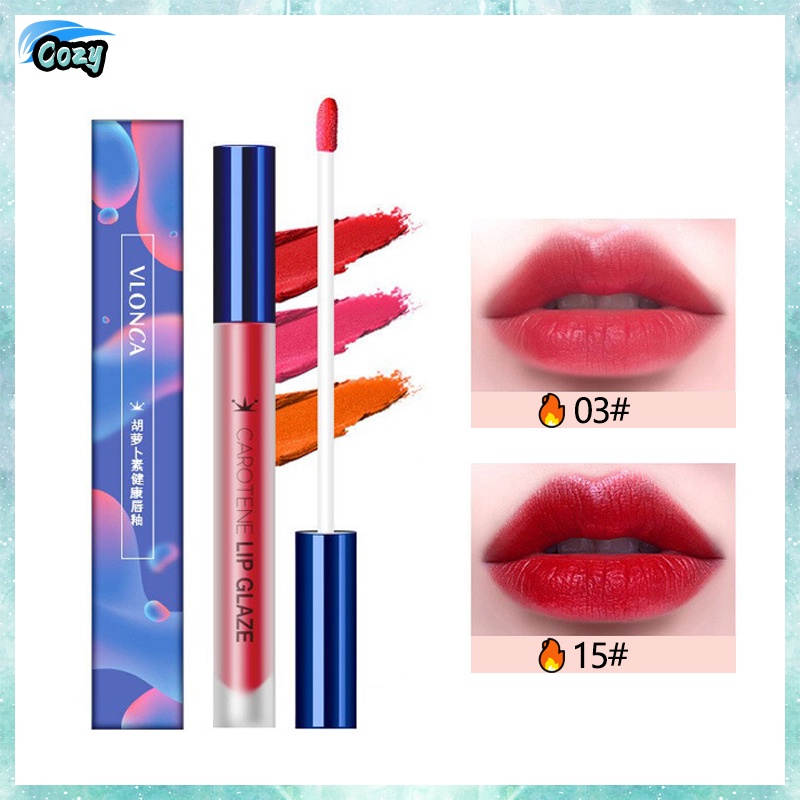 VLONCA Air Lip Gloss Velvet Matte Lipstick Lip Tint Shopee Philippines