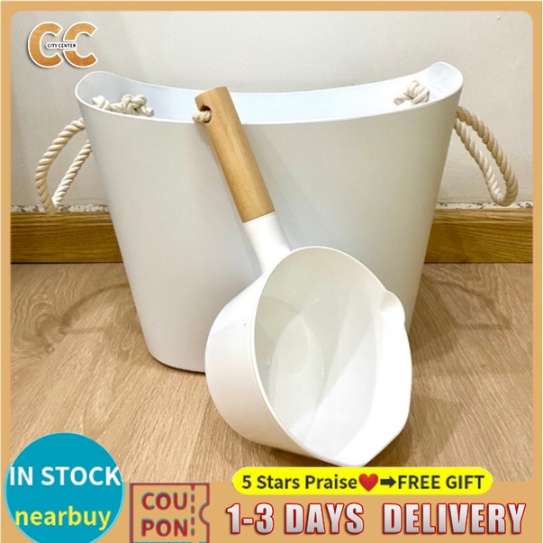 Multipurpose Flexible Laundry Bucket Basket Storage with Rope Handle ...