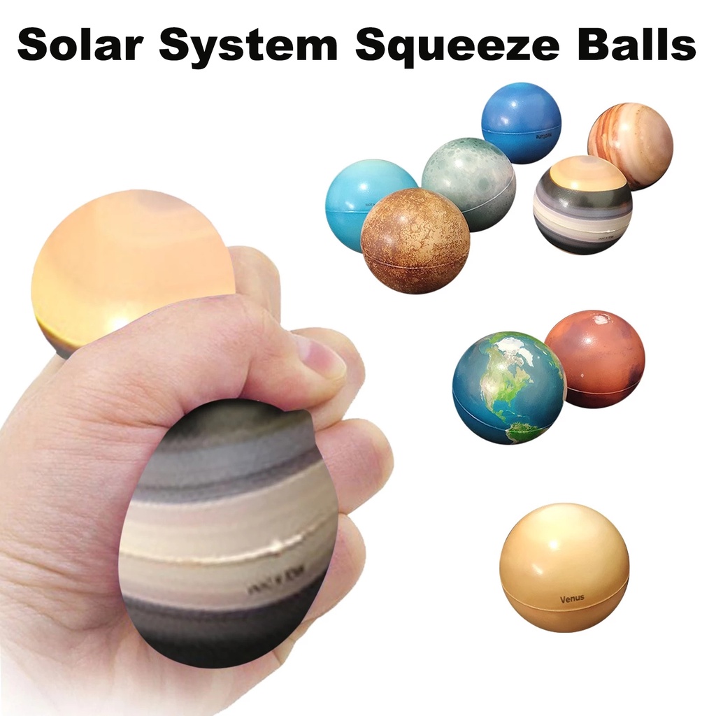 10PCS Solar System Planet Stress Squeeze Balls Stress Relief ...