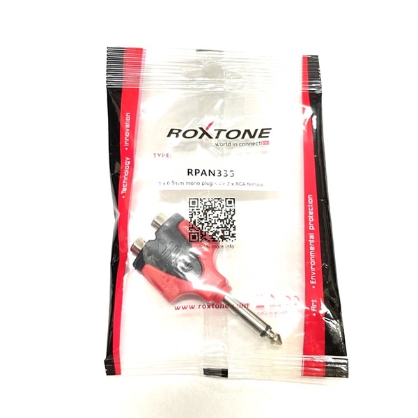 ROXTONE RPAN-330/RPAN-335 2 RCA Female to 1PL55 Stereo & Mono ...