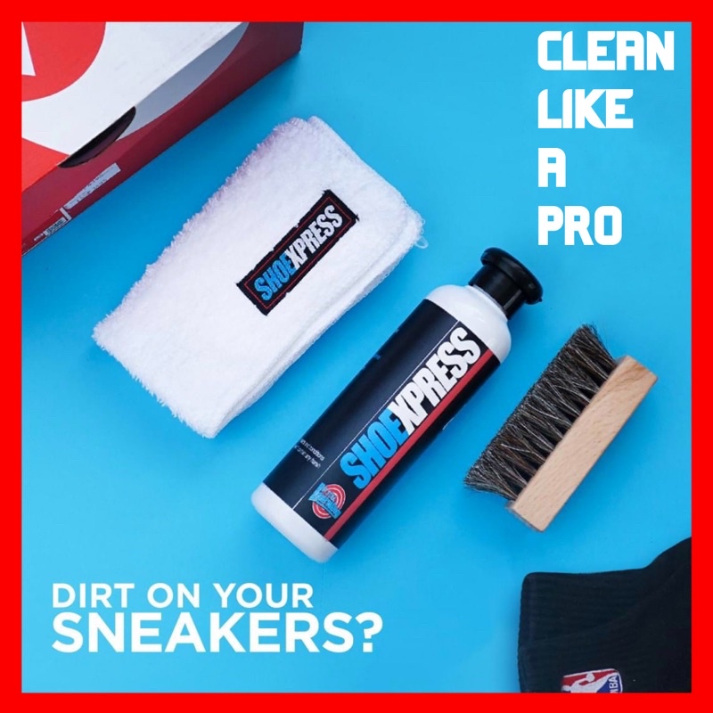 Shoexpress The Cleaner (All types of shoes *250ML) Shopee Philippines
