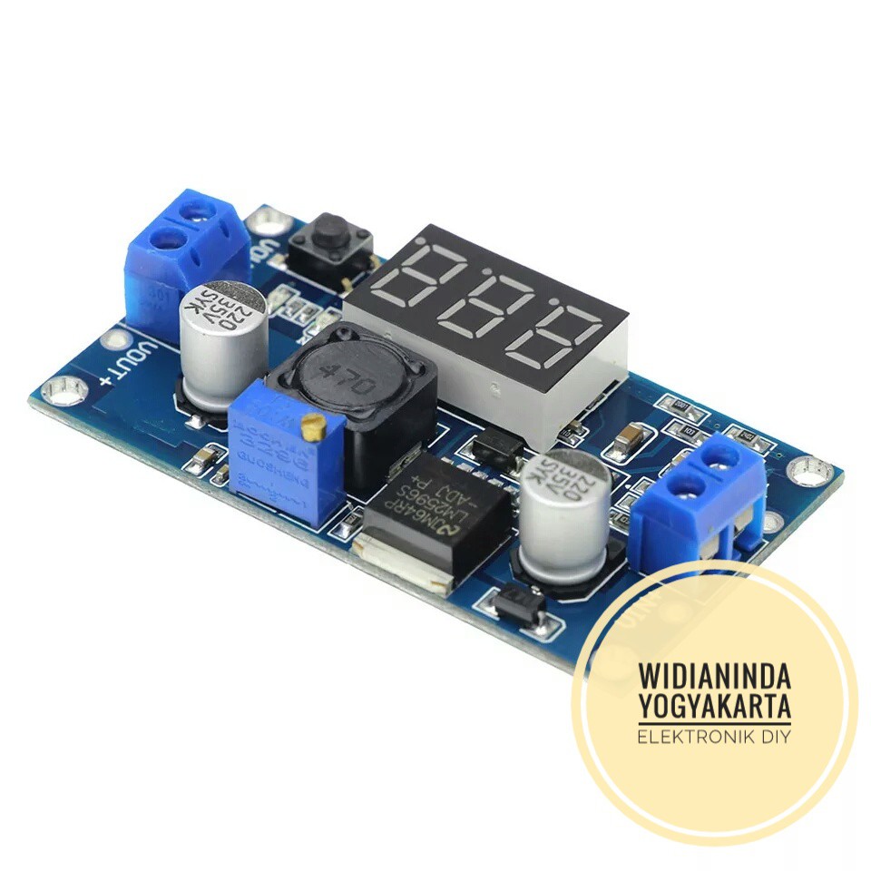 LM2596 DC STEP DOWN MODULE 3A WITH LED VOLTMETER | Shopee Philippines