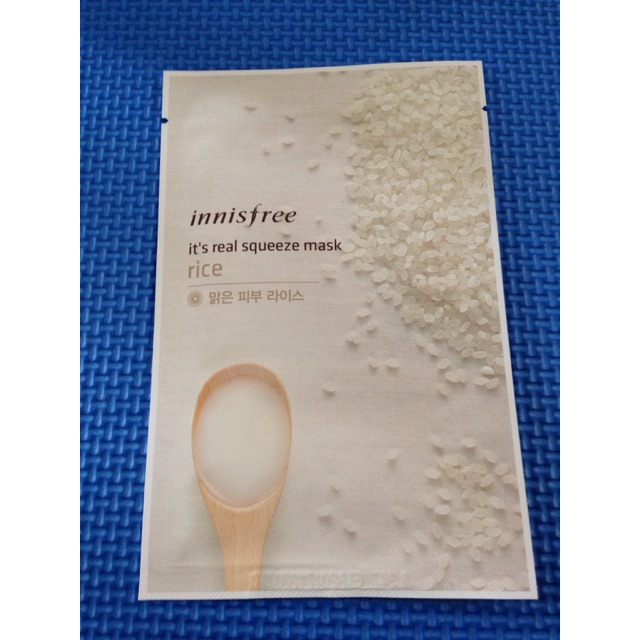 innisfree it's real squeeze mask rice | Shopee Philippines