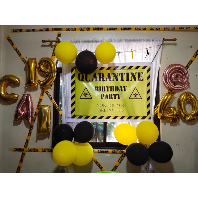 Quarantine 2024 birthday theme