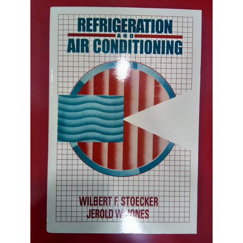 Refrigeration and Air Conditioning by Stoecker and Jones Shopee