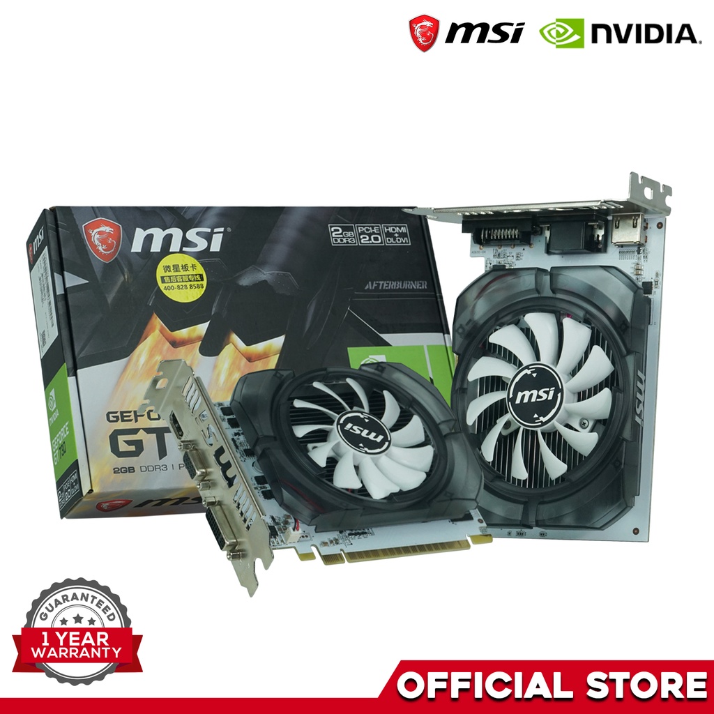 Msi nvidia geforce cheap gt 730 2gb