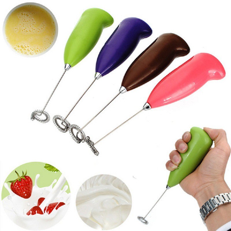 Mini Electric Hand Mixer Electric Hand Egg Beater Coffee Tea Portable ...