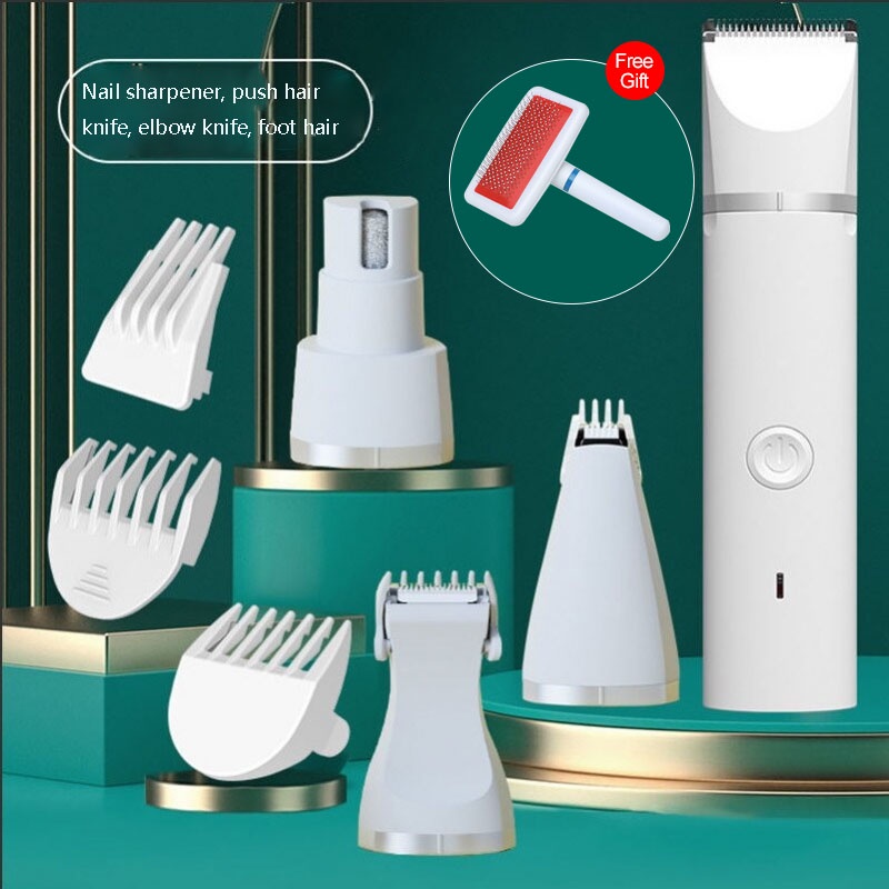 Hodekt 4 IN1 pet electric hair clipper grooming machine dog and cat