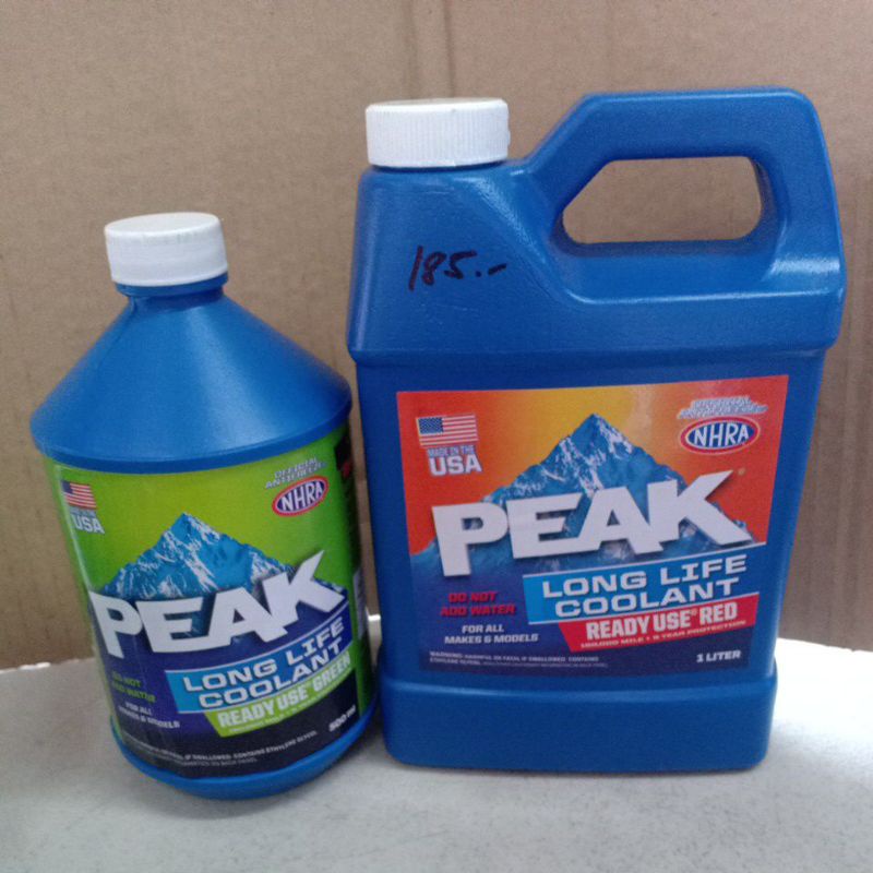 Radiator coolant Ready to Use Green/ Red Long Life Coolant 500ml