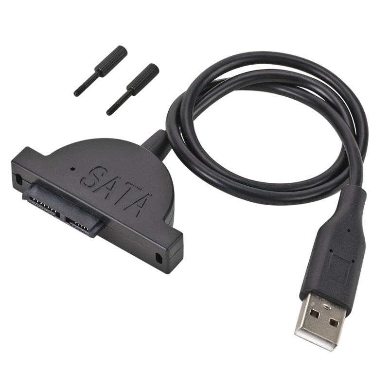 USB To SATA Optical Drive Adapter Cable External Connector 13Pin