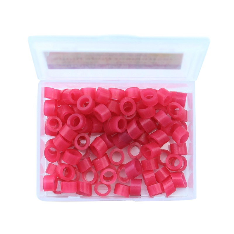 AZDENT Dental Silicone Color Code Rings – 100Pcs – Orthodontic Instrument Bands