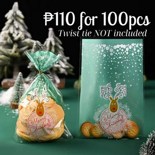 Huiran 50pcs Santa Christmas Tree Elk Pvc Bags Transparent Clear Gift Bag  For Christmas Gift Baking Candy Cookie Packaging Bags - Gift Boxes & Bags -  AliExpress