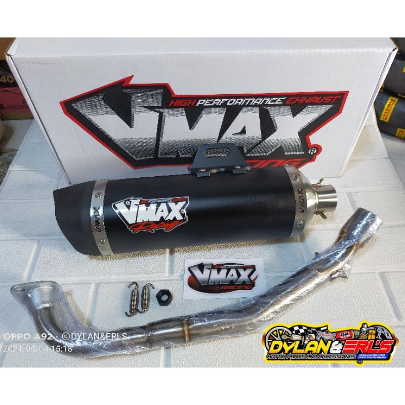 Vmax Racing Power Pipe For Nmax V1 V2 Shopee Philippines 6003