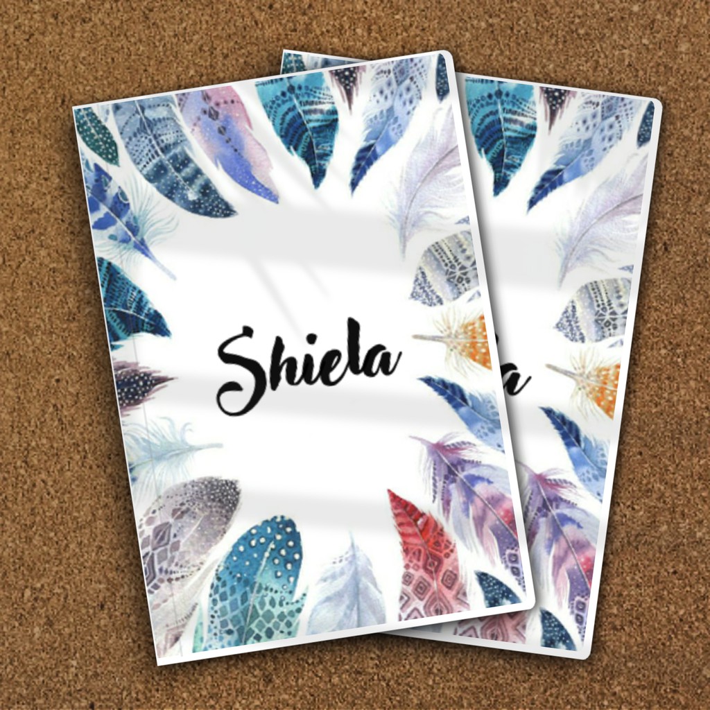 PERSONALIZE COD Cute Notebooks (FEATHER) | Shopee Philippines