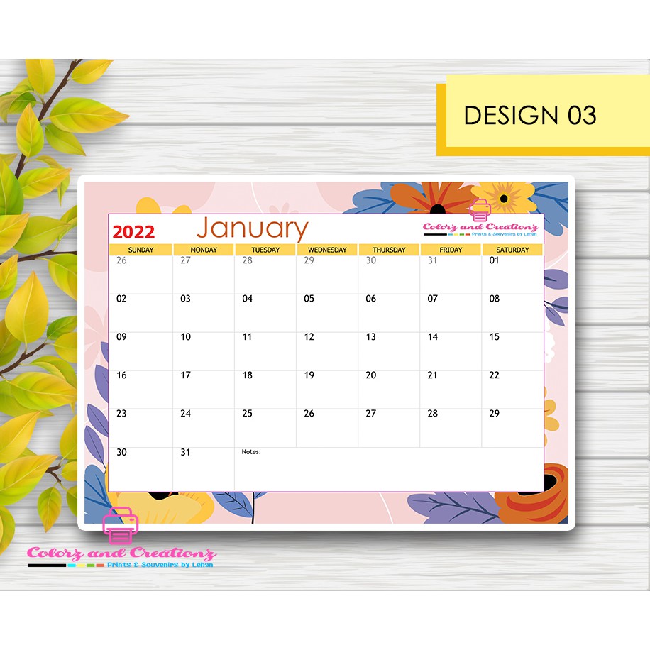 20242025 Personalized Desk Calendar Planner w/ Calendar Jacket Free