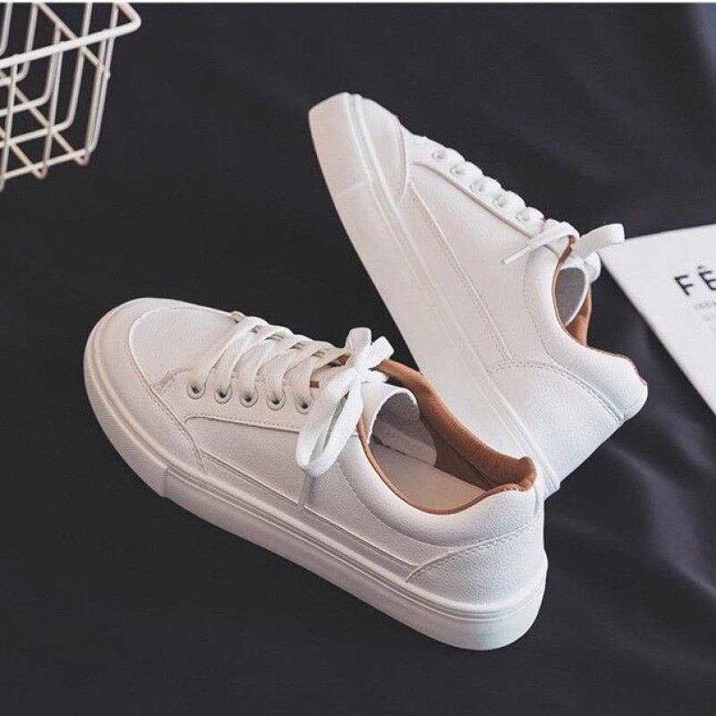 【LaLa】New korean fashion low cut White sneakers shoes for women ...