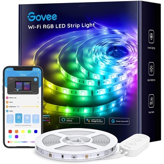  Govee Smart LED Strip Lights, 16.4ft WiFi LED Strip
