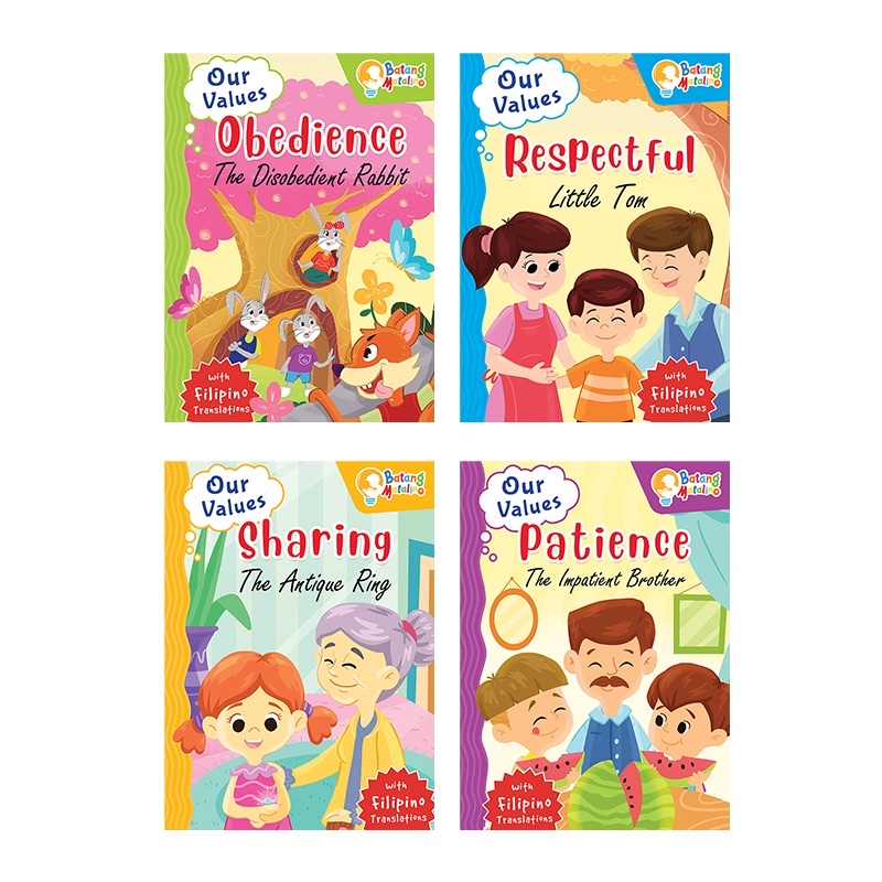 BATANG MATALINO OUR VALUES (RESPECTFUL, OBEDIENCE, PATIENCE, & SHARING ...